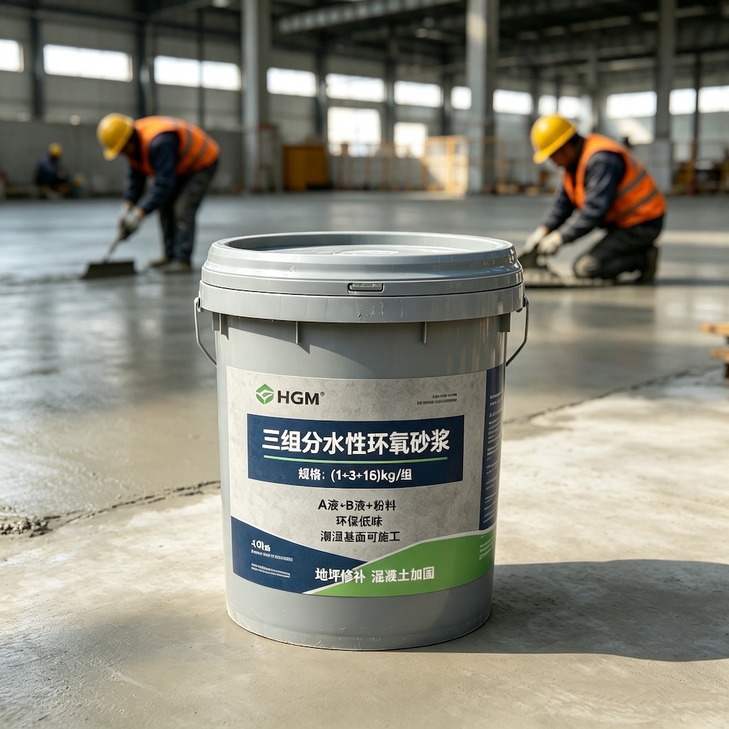 隆尧三组份水性环氧砂浆